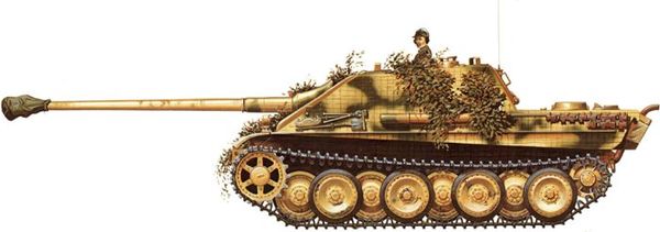 Jagdpanther, июль 1944, Франция