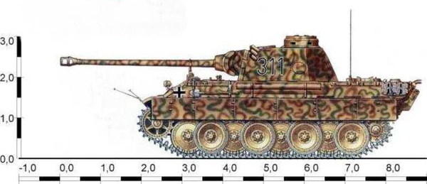 PzKpfw V Ausf.D2 SdKfz171 PantherI.-IX.1943