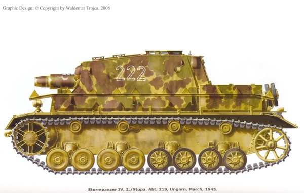 Sturmpanzer IV 2 Stupa. Abt.219