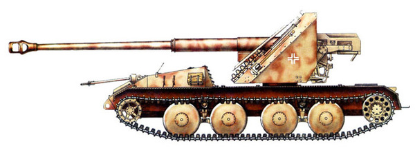 артиллерийский лафет «Waffentrager»