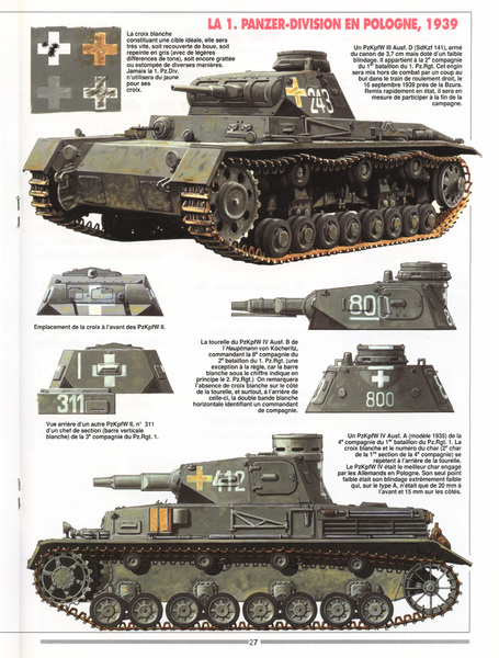 Средний танк PzKpfw III и танк поддержки PzKpfw IV