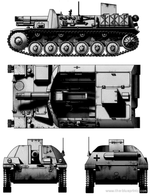 sdkfz121-sturmpanzer-ii-bison